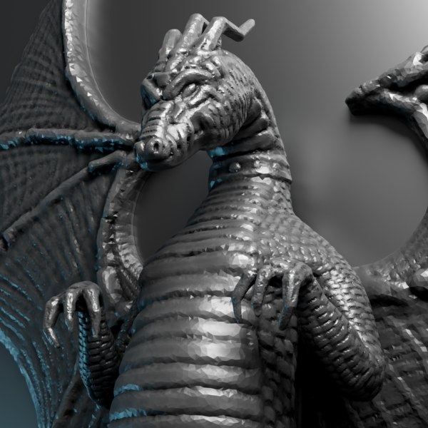 Blender Dragon Models TurboSquid