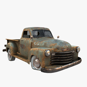 chevrolet pickup 1947 3D model
