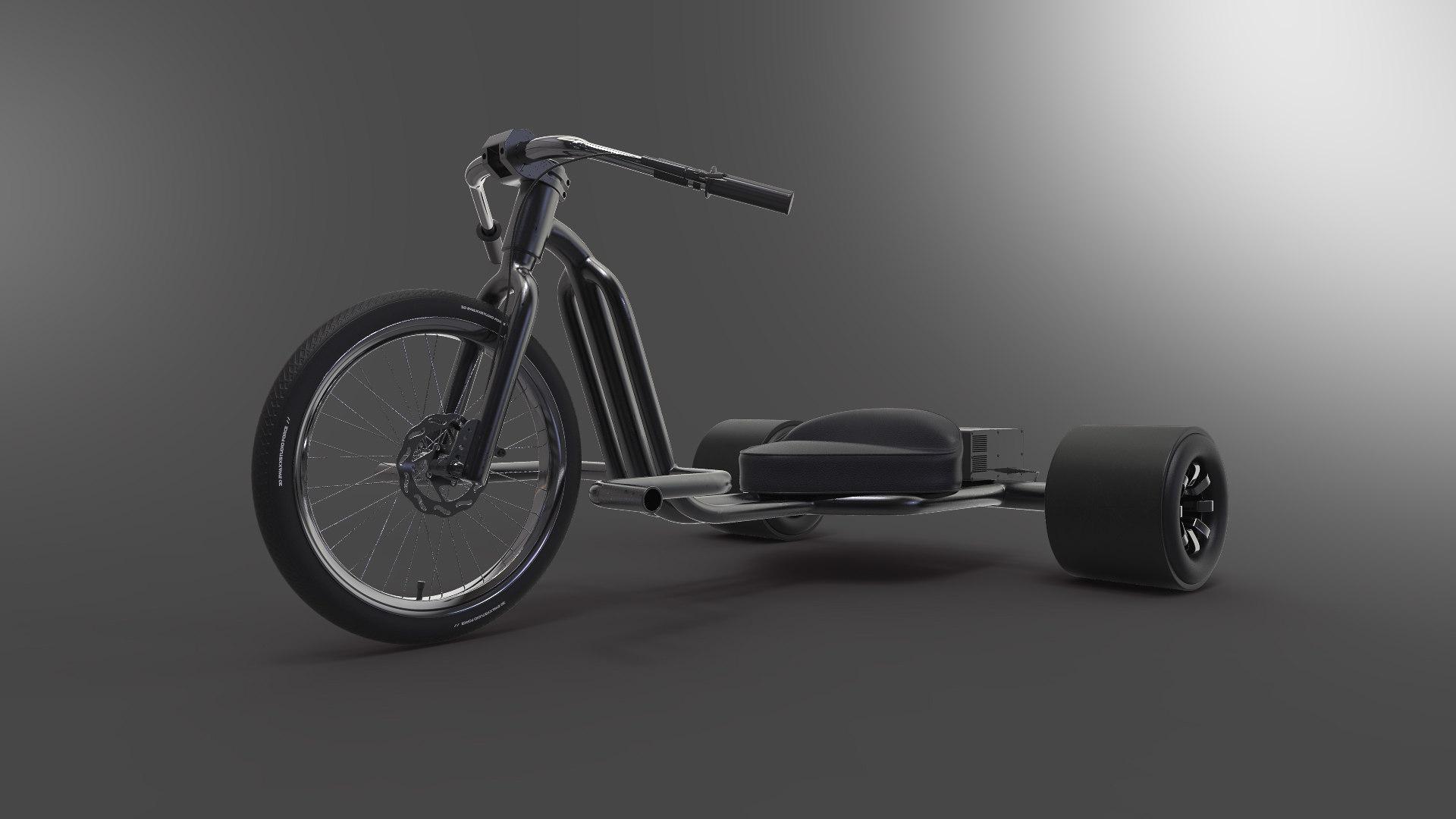 3D model electric tricycle drift trike TurboSquid 1546340