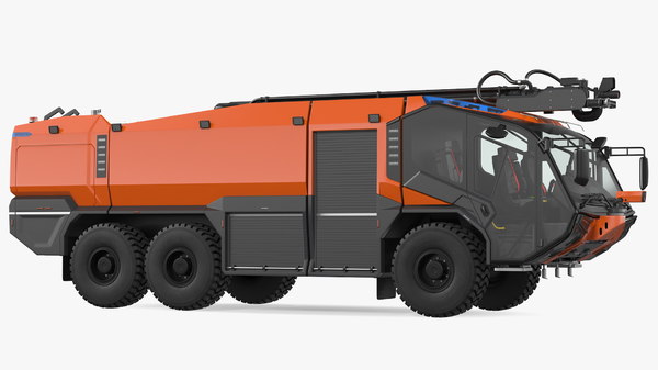 Firefighting truck 6x6 3D - TurboSquid 1546309