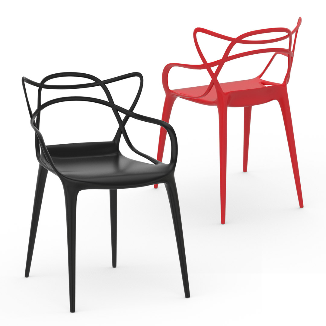 Kartell 마스터 의자 3D 모델 TurboSquid 1543195