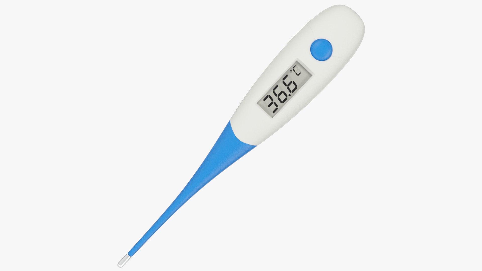 3D digital thermometer model - TurboSquid 1546461