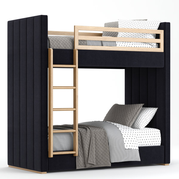 Rh Baby Child Carver 3d Model, Bunk Bed For Baby And Child
