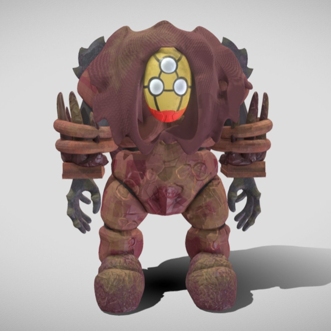 3D old golem TurboSquid 1546631