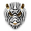 3D tiger mask lladro