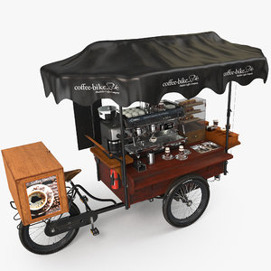 food coffee-bike 3D model