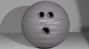 new bowling ball smear 3D