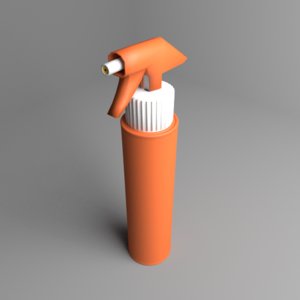 bottle trigger sprayer 1 3D model