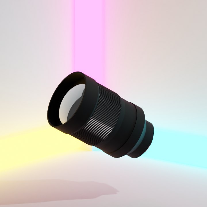 3D camera lens model TurboSquid 1546983