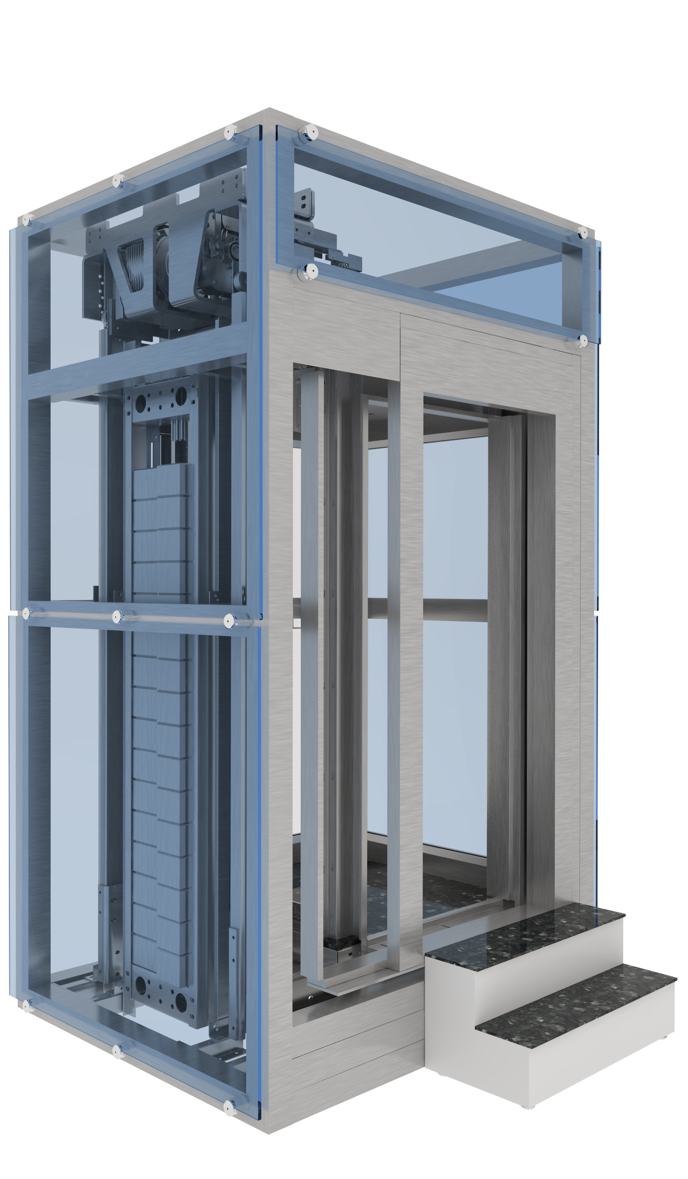 3D elevator shaft model - TurboSquid 1547070