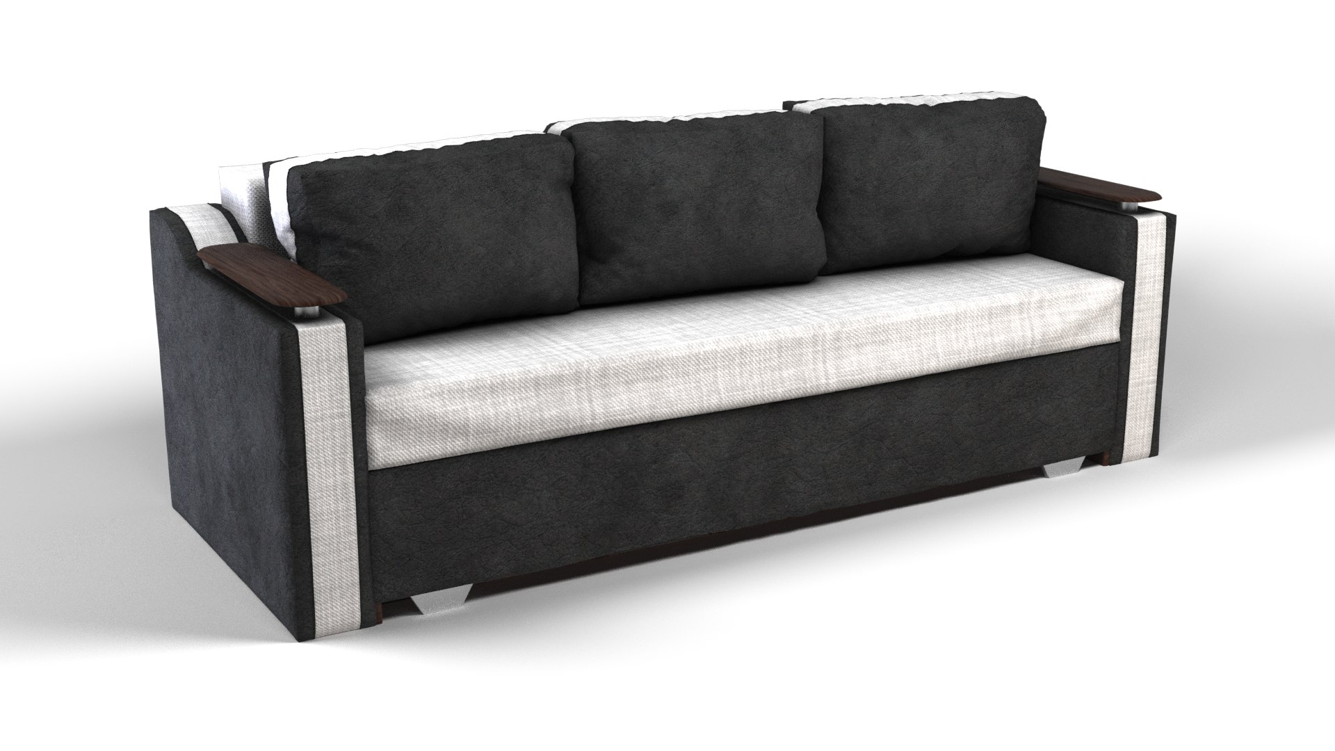 russian sofa bed 3d model