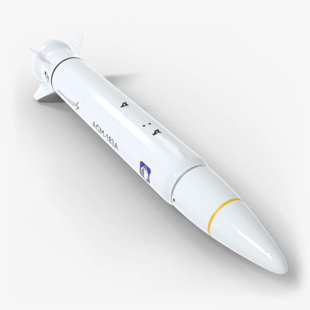 Modelo 3d AGM 183A ARRW Misil TurboSquid 1418032