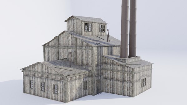 アニメーションシーンのための低ポリファクトリー背景構築3dモデル Turbosquid アニメーションシーンのための低ポリファクトリー背景構築3dモデル Turbosquid