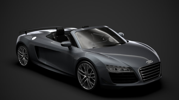 Modelo 3d Audi R8 Lmx Spyder 16 Turbosquid