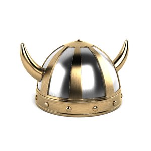 3D viking helmet helm
