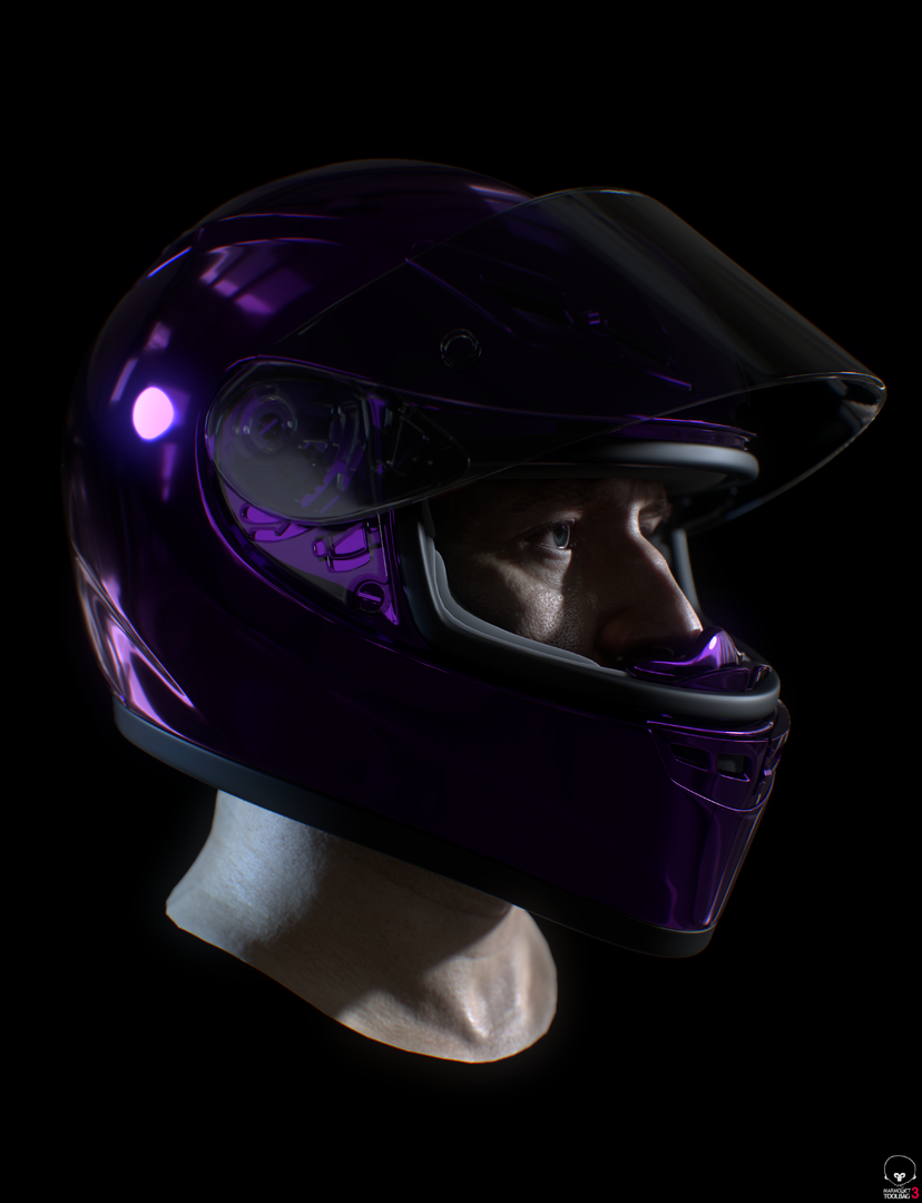 Motorcycle Helmet 3d Model - Turbosquid 1550438