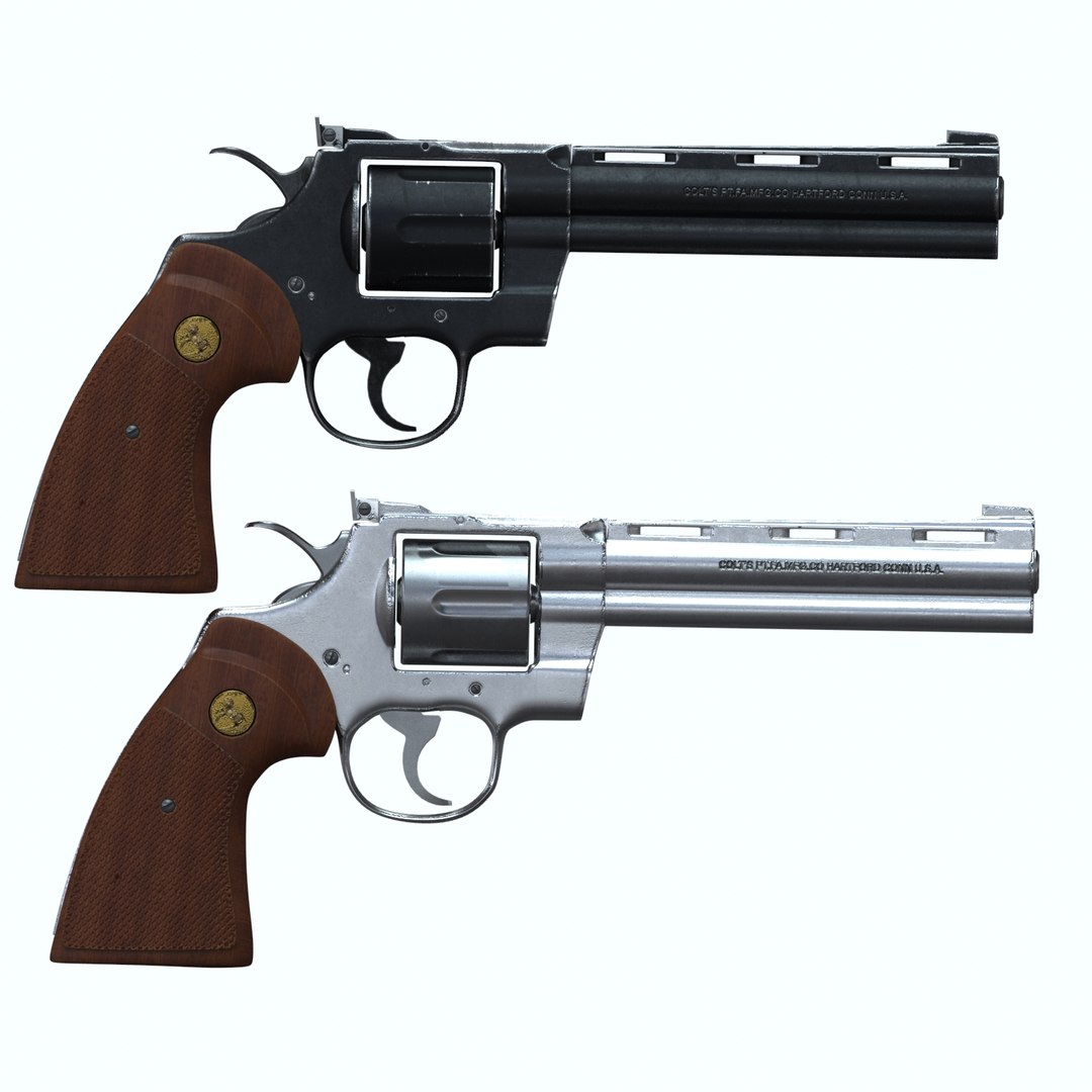 Colt python 3D model - TurboSquid 1547717