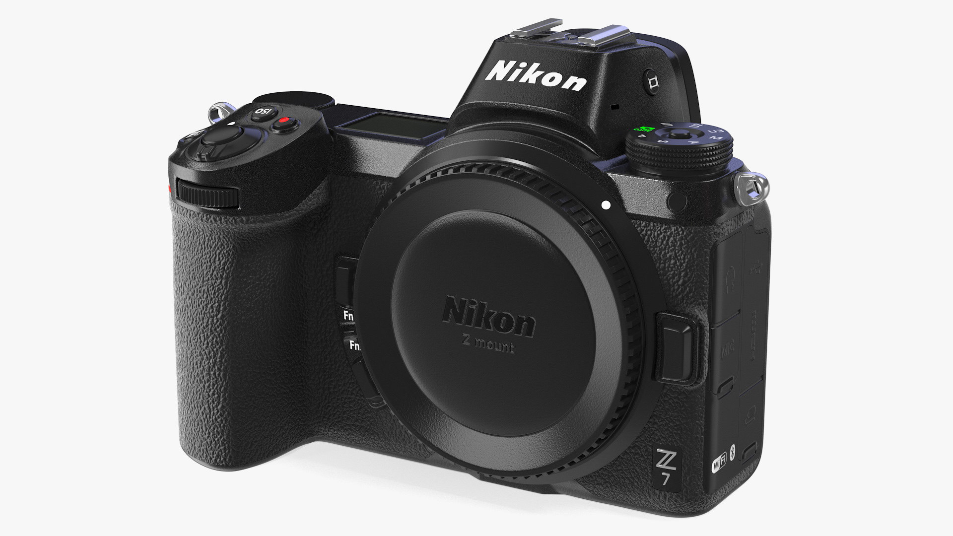 3D nikon z7 mirrorless digital camera model TurboSquid