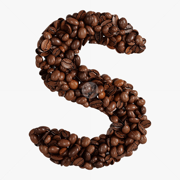 Coffee letters 3D - TurboSquid 1547801