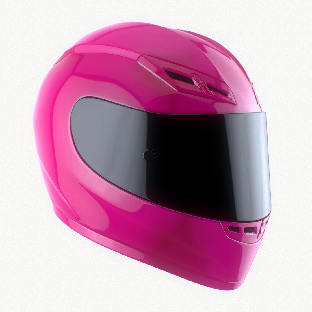 Motorcycle helmet 3D model - TurboSquid 1550438