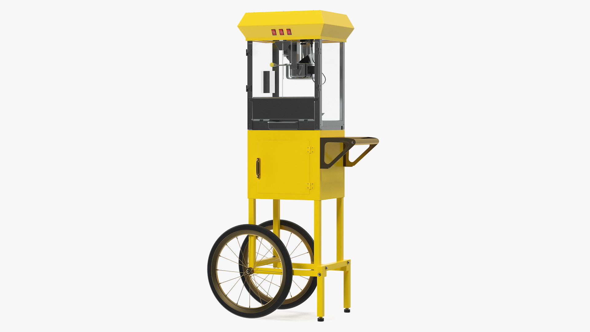 popcorn popper cart