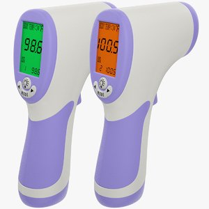3D digital thermometers infrared