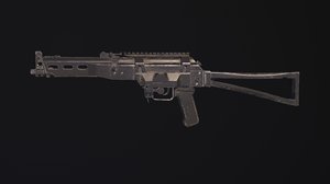 weapon - gun smg model