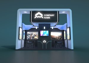 3D exhibition stand