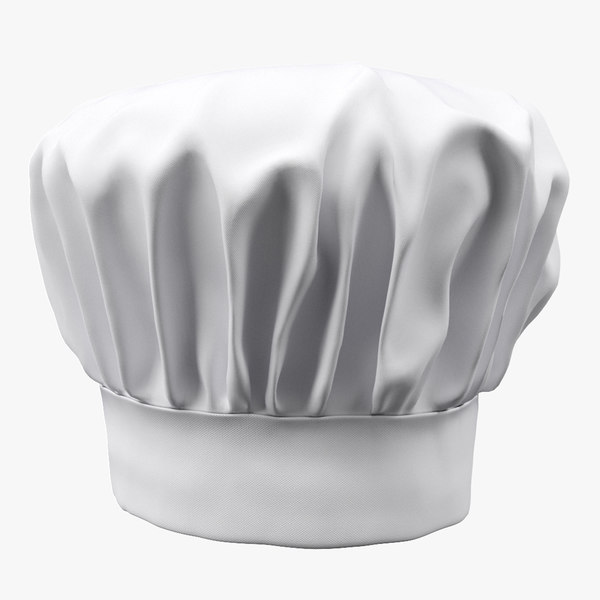 chef hat 3D model