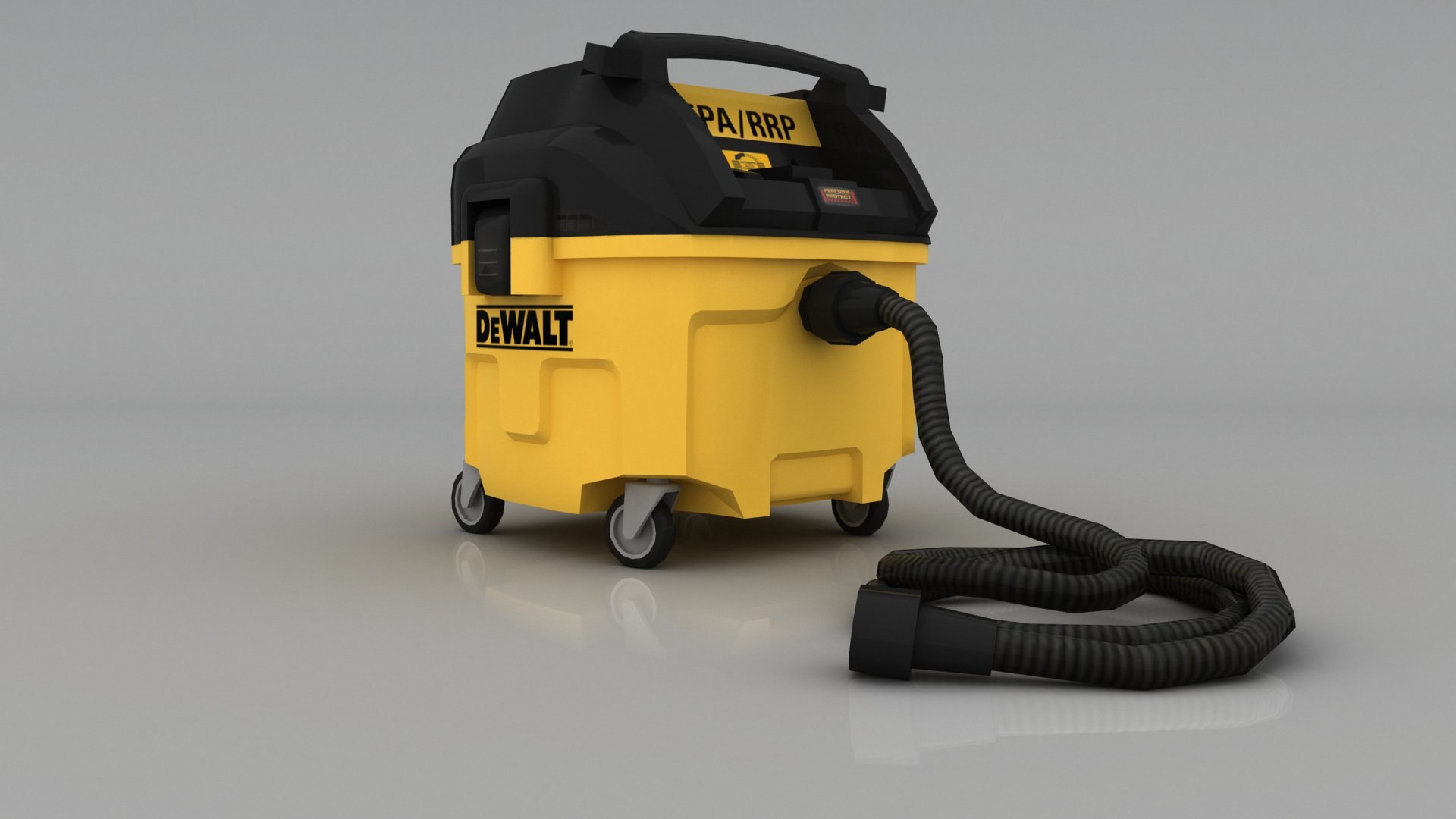 3D dewalt hepa dust collector TurboSquid 1548691