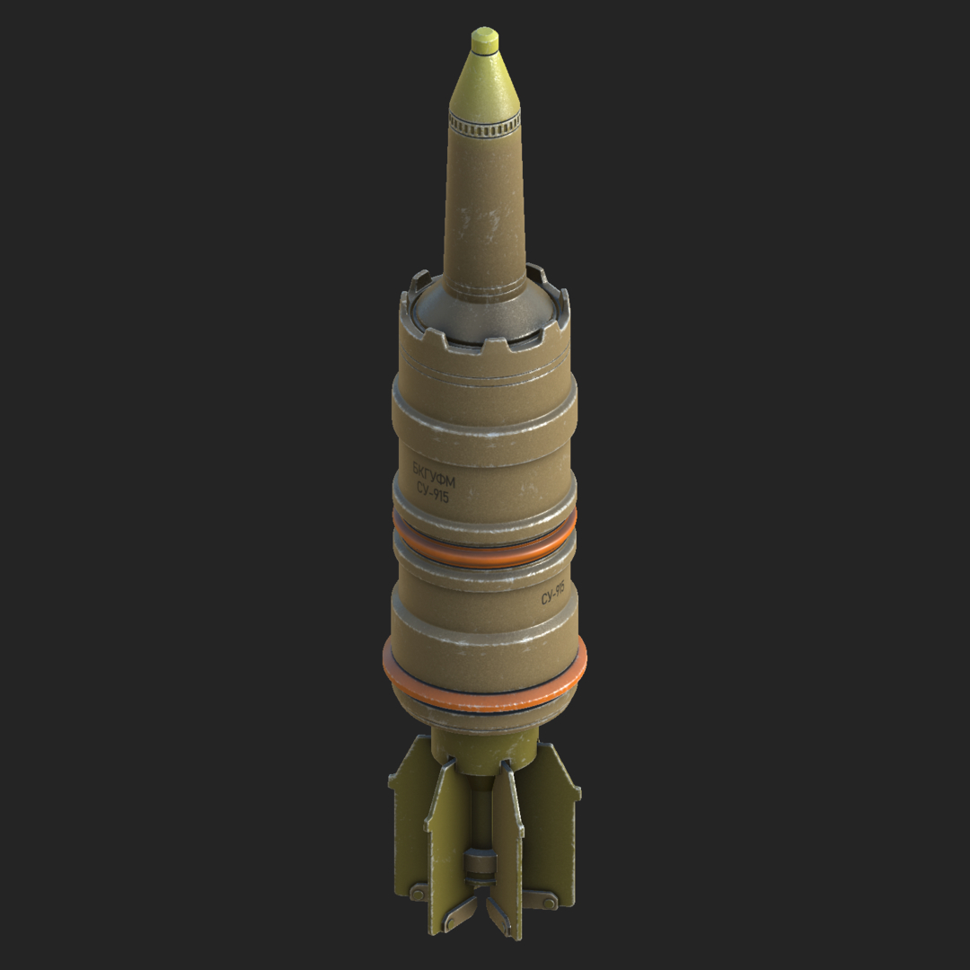 3D tank shells model TurboSquid 1548680
