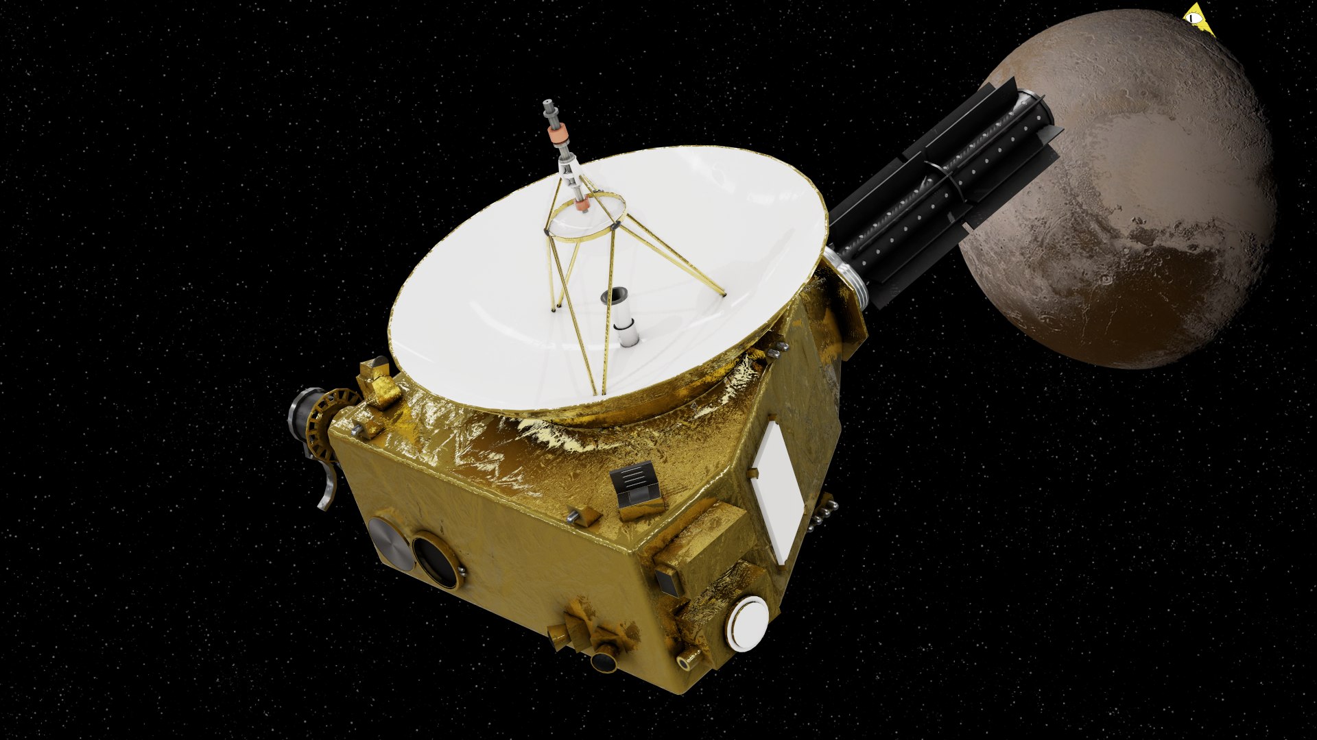 3D model new horizons nasa space - TurboSquid 1548925