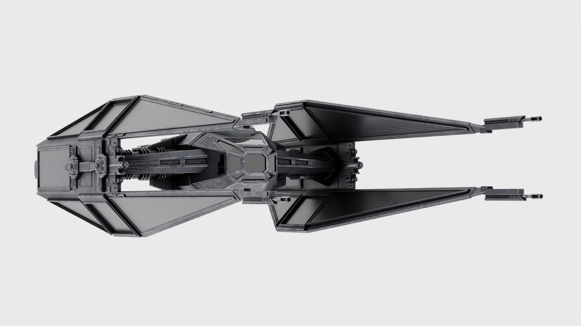 3D model kylo ren tie fighter TurboSquid 1548975