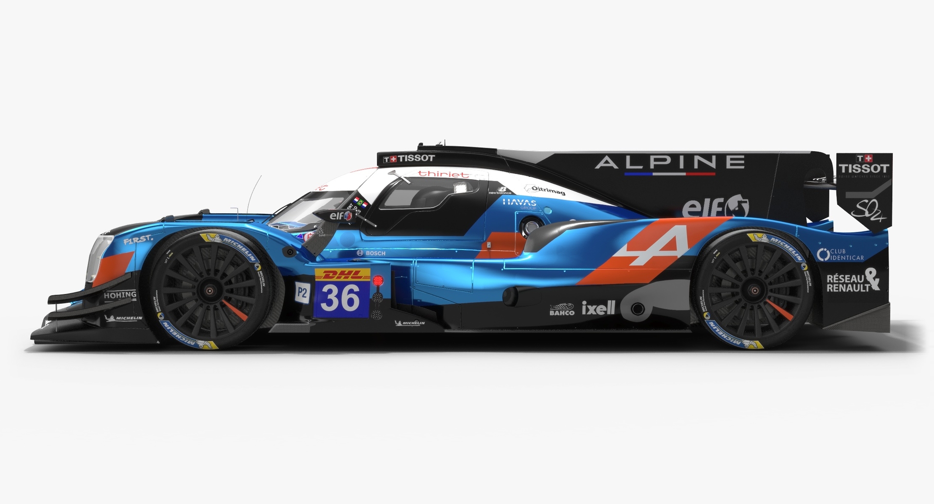 Signatech alpine elf wec 3D - TurboSquid 1549006