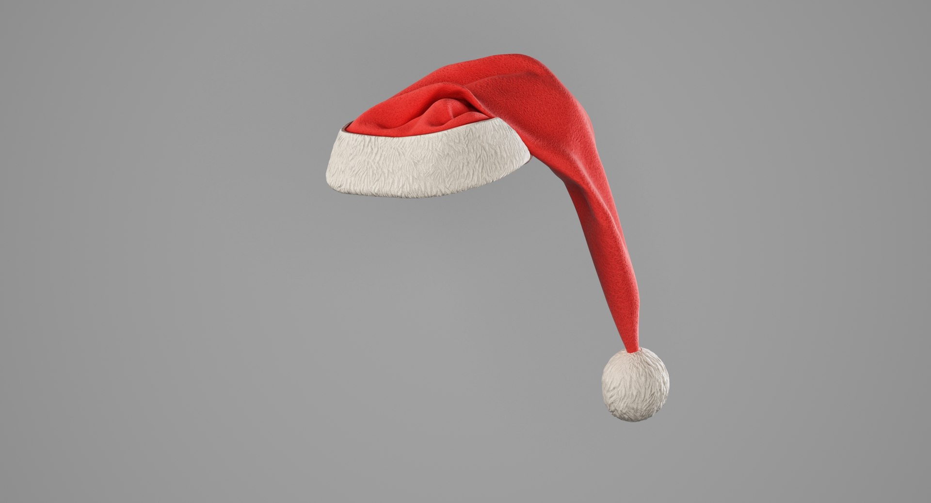 3D realistical christmas santa hat - TurboSquid 1549189