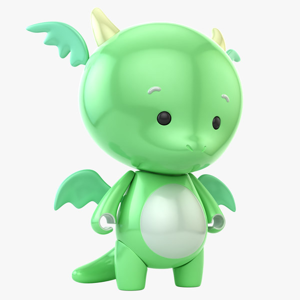 3D model dragon toy