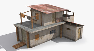 ready slum 3D model