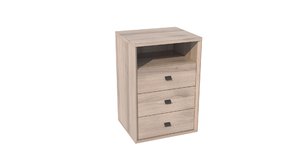 3D table drawers altera model