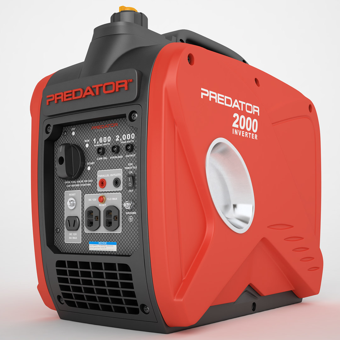 3D model predator 2000 watt TurboSquid 1550384