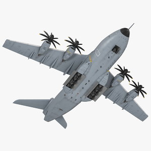 airbus a400m atlas military transport model