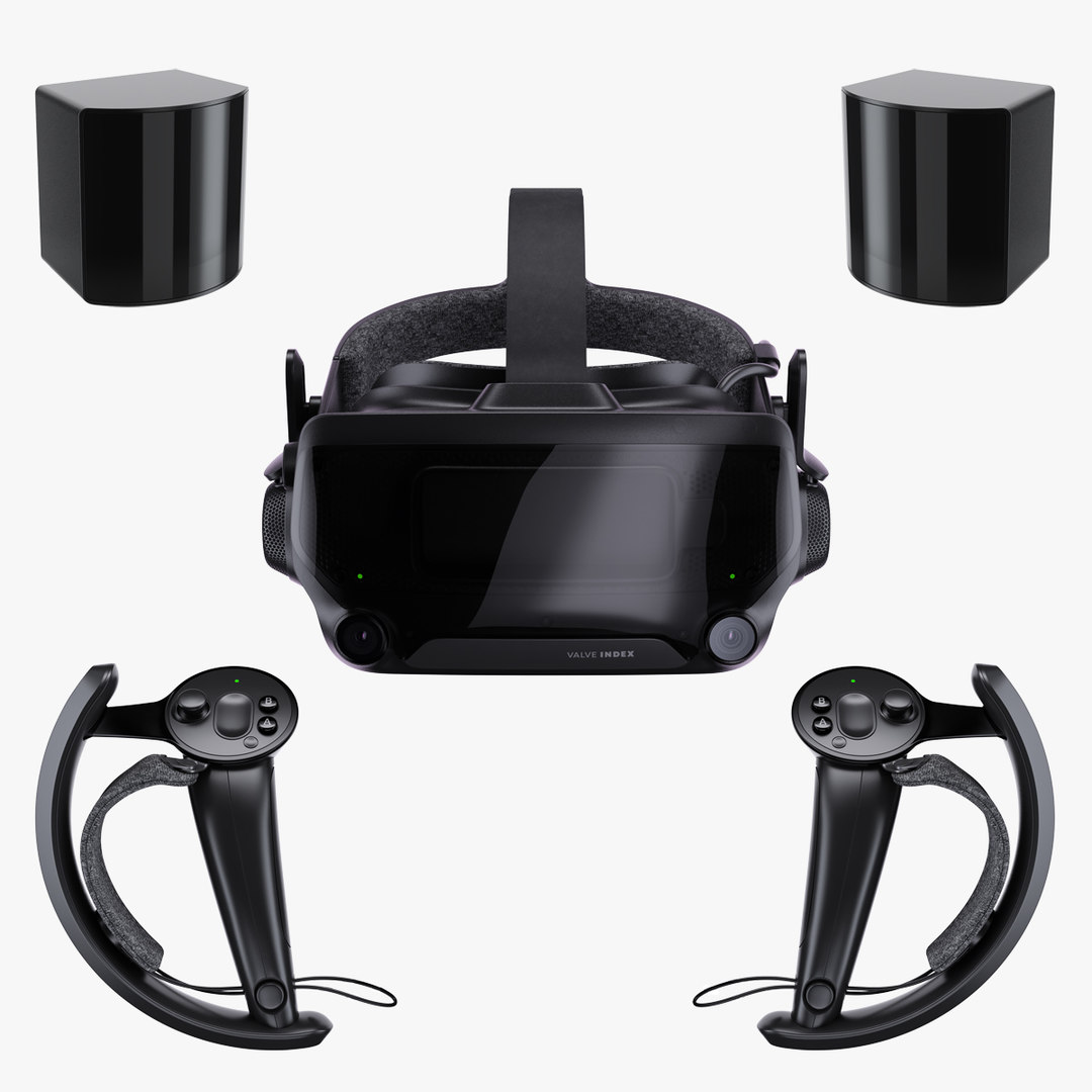 3D valve index vr set model - TurboSquid 1550529