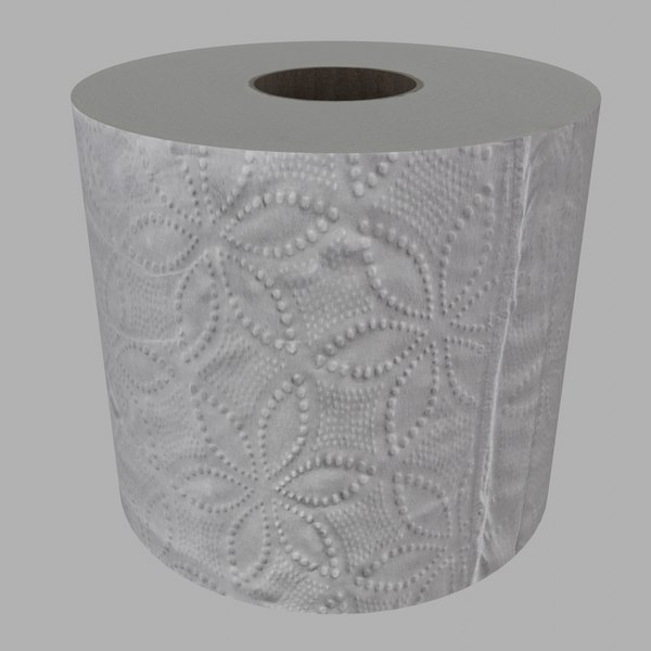3D модель Рулон туалетной бумаги - TurboSquid 1550633