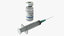 3D covid-19 vaccine kit model