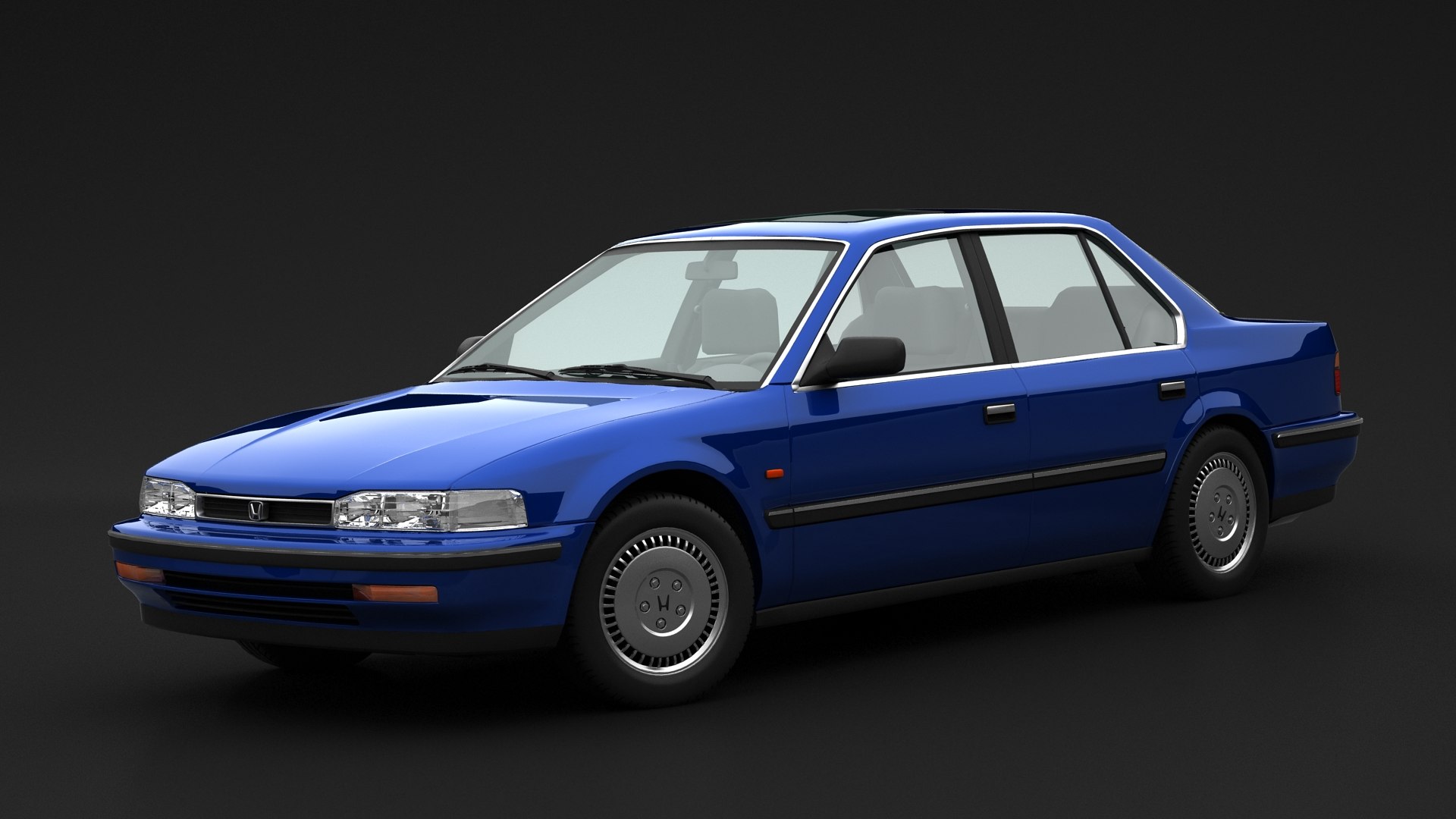 Honda Accord CB7 1990 Model 3D TurboSquid 1550960
