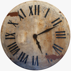 max rustic wall clock