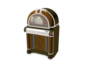radio vintage 3D model