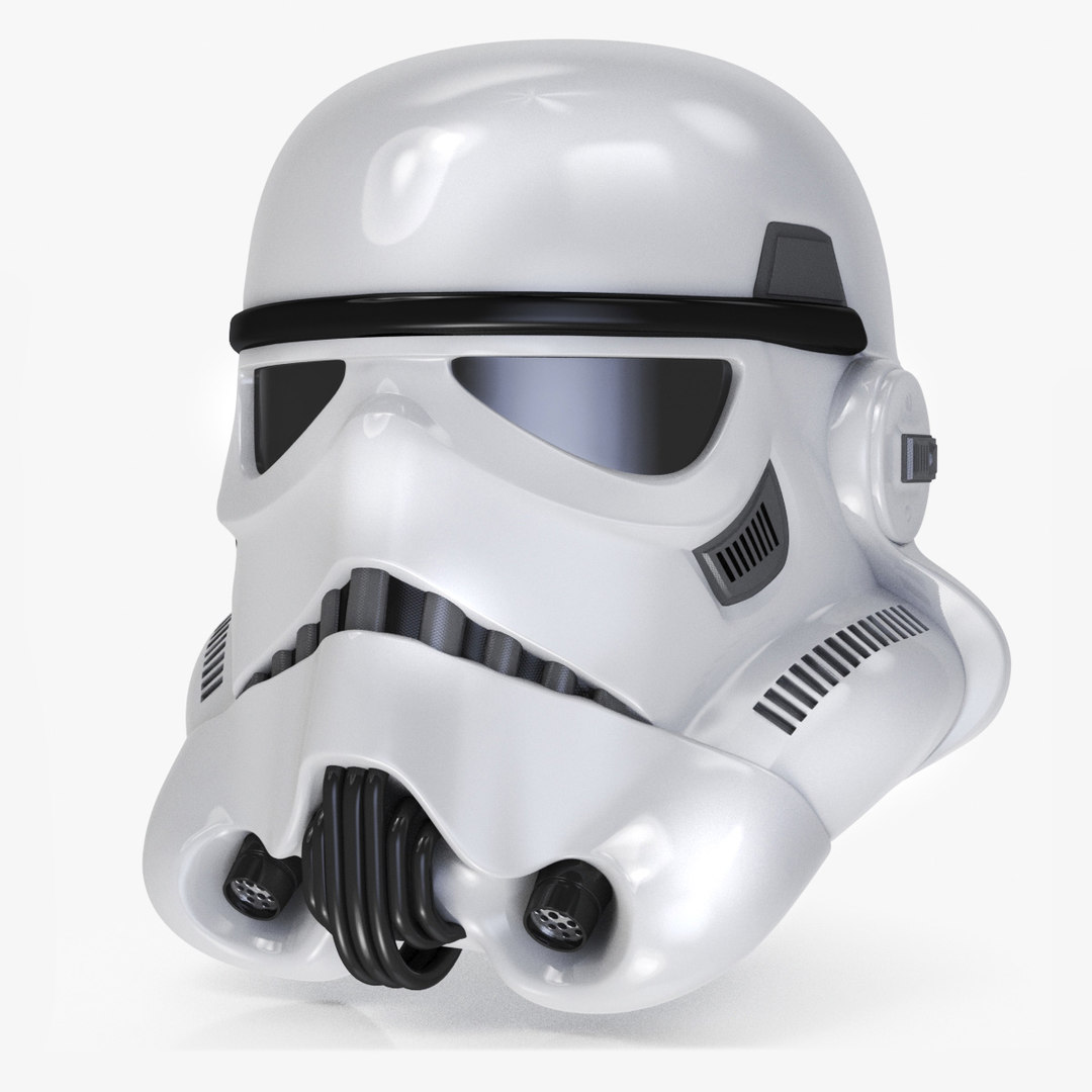3D stormtrooper helmet model TurboSquid 1551172