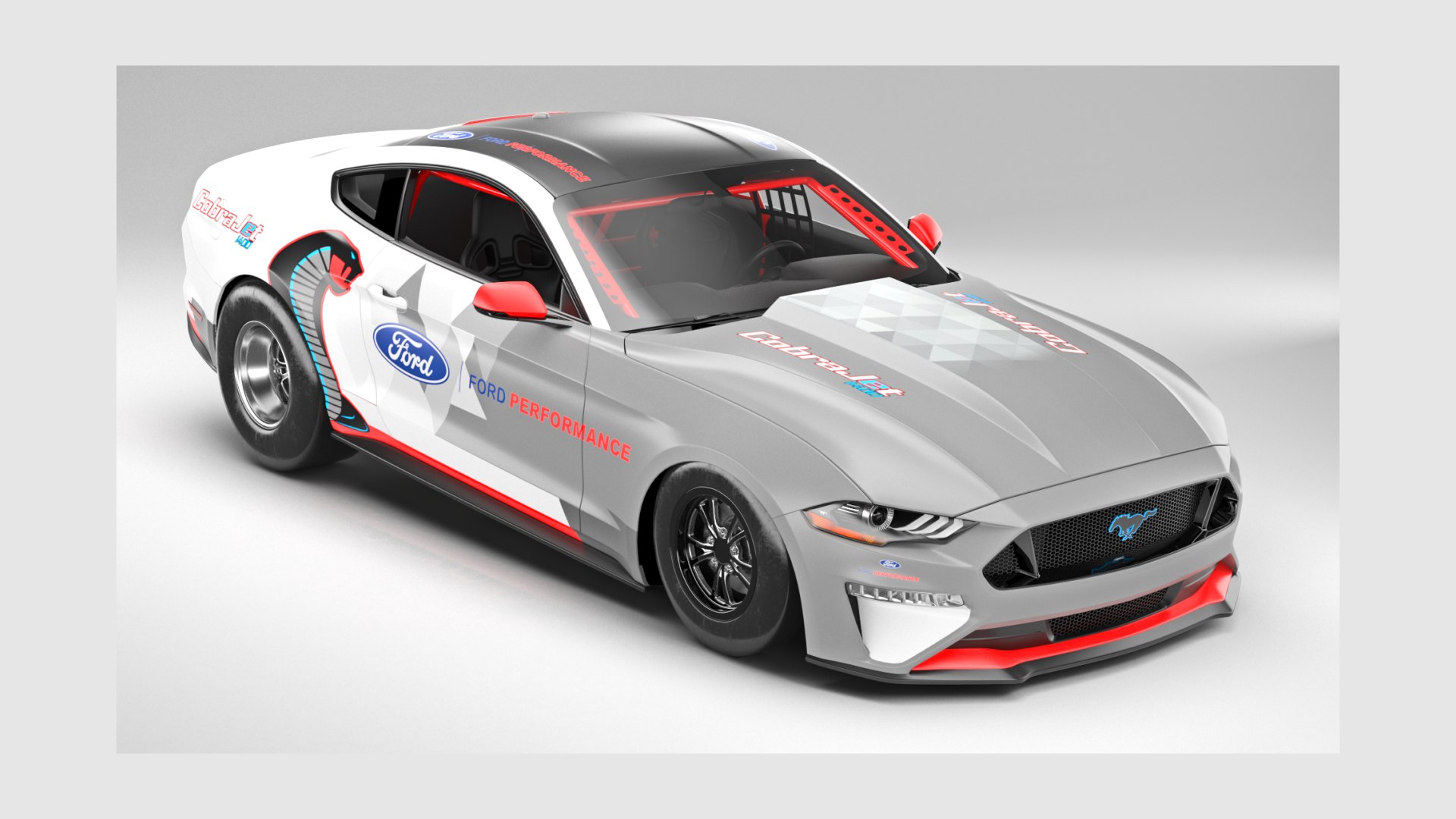 3d ford mustang