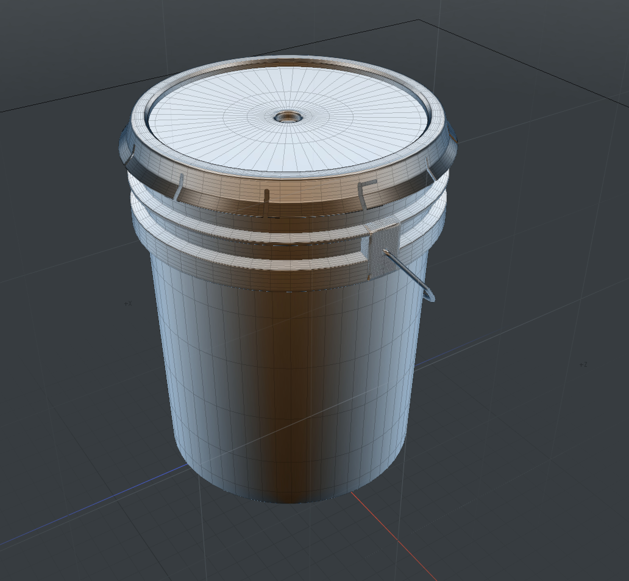 5 gallon bucket 3D model - TurboSquid 1551217