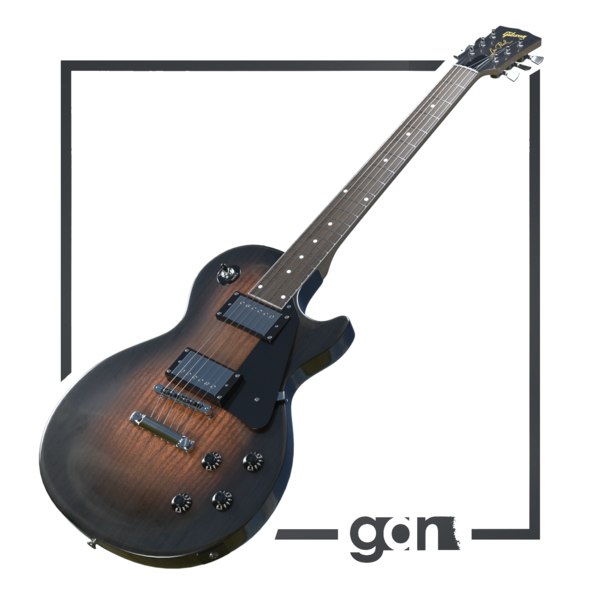gibson les paul guitar 3D model